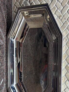 Jean Couzon France Stainless Steel Serving Tray